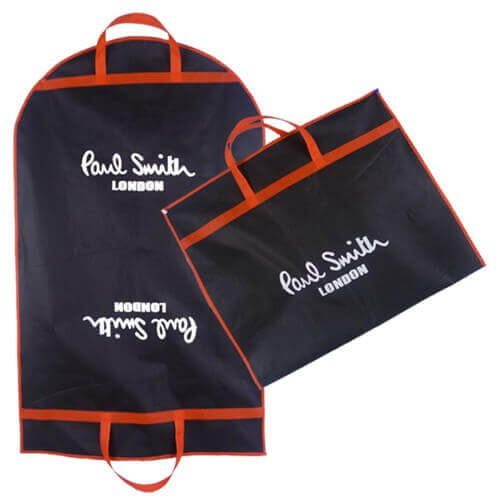 Custom Garment Bags With Logo Printing And Transparent Window